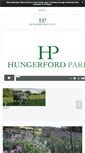 Mobile Screenshot of hungerfordpark.com